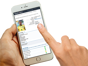 YouCoachApp per i preparatori atletici valutazione giocatori YouCoachApp per i preparatori atletici valutazione giocatori