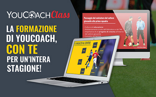 YouCoachClass webinar gratuiti formazione allenatori calcio
